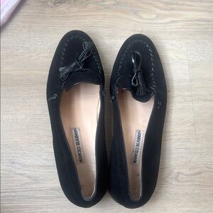 Manolo Blahnik Black Moccasins for Women